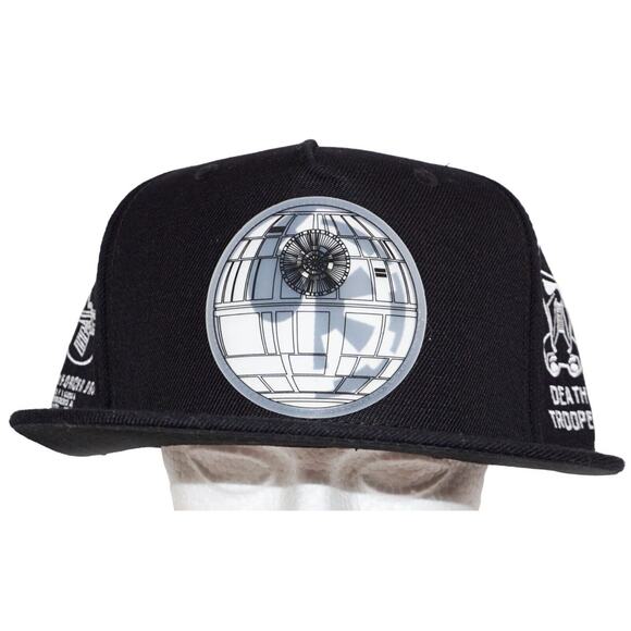 Vintage Death Star Empire Hat - Disney Star Wars Rogue One - Bioworld Cap 2016 - Picture 1 of 11
